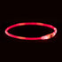 Trixie Lichtgevende Halsband Usb Flash Light Oplaadbaar Tpu Rood 65X0,8 Cm