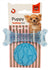 Fofos Puppy Bot En Bal Blauw 11X4,5X2 Cm / 7X7X7 Cm