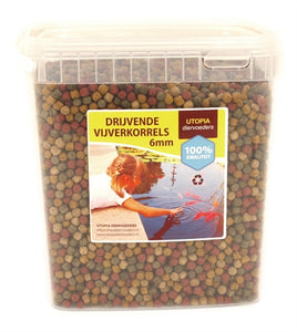Utopia Diertotaal Vijverkorrel Drijvend 6 MM 2 KG