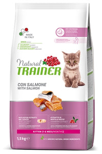 Natural Trainer Cat Kitten Salmon 1,5 KG
