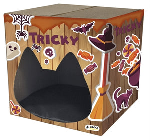 Croci Kattenhuis Krabhuis Halloween Tricky Hole 40X40X40 CM