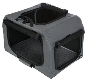 Trixie Soft Kennel Easy Reisbench Grijs 71X51X49 CM