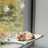 Trixie Kattenmand Hangmat Raam Velours Grijs 50X30 Cm