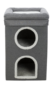Trixie Krabpaal Cat Tower Saul Grijs 39X39X64 Cm