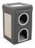 Trixie Krabpaal Cat Tower Saul Grijs 39X39X64 Cm