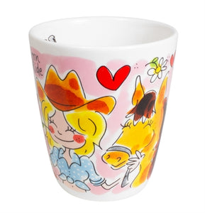 Blond Amsterdam Mok Horse Lover 0,35 LTR 9X9X11CM