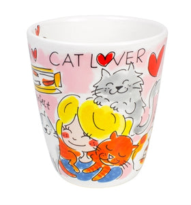 Blond Amsterdam Mok Cat Lover 350 ML 9X9X11CM