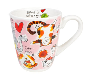 Blond Amsterdam Mok Cat Lover 350 ML 9X9X11CM