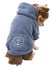 Trixie Be Nordic Hondentrui Hoodie Flensburg Blauw 24 CM