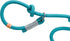 Trixie Hondenriem Be Nordic Retriever Petrol / Lichtgrijs 170X1,3 Cm
