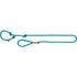 Trixie Hondenriem Be Nordic Retriever Petrol / Lichtgrijs 170X1,3 Cm
