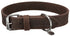 Trixie Halsband Hond Rustic Vetleer Donkerbruin 48-56X3 CM