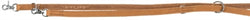 Trixie Hondenriem Rustic Heartbeat Verstelbaar Vetleer Bruin 200X2 Cm