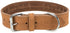 Trixie Halsband Hond Rustic Vetleer Heartbeat Bruin 55-65X4 Cm