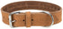 Trixie Halsband Hond Rustic Vetleer Heartbeat Bruin 55-65X4 CM