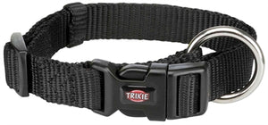 Trixie Halsband Hond Premium Zwart 30-45X1,5 CM