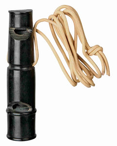 Trixie Dubbeltoonfluitje Buffelhoorn 9 Cm