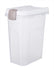 Trixie Voerton Luchtdicht Afsluitbaar Kunststof Transparant Wit / Wit 15 Ltr 22X34X41,5 Cm