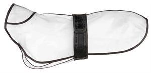 Trixie Regenjas Tarbes Transparant / Zwarte Stroken 34 Cm