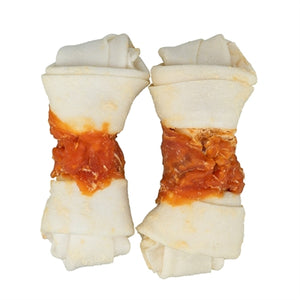 Trixie Denta Fun Knotted Chicken Chewing Bones 70 Gr 11 Cm