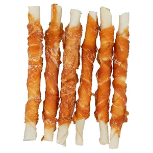 Trixie Denta Fun Chicken Chewing Rolls 70 Gr 12 Cm