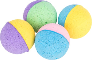 Trixie Set Softballen Softrubber Assorti 4,3X4,3X4,3 CM 4 ST