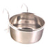 Trixie Voerbak Met Houder Om Op Te Hangen Rvs 300 Ml 9 Cm