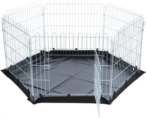 Trixie Natura Bodem Voor Ren Zwart