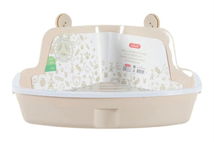 Zolux Hoektoilet Knaagdier Beige 41,5X31X20,5 CM