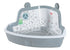 Zolux Hoektoilet Knaagdier Grijs 41,5X31X20,5 Cm