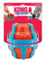 Kong Treat Spinner Voer / Snack Dispenser Oranje / Blauw 17X15X17 CM