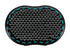 Trixie Textielborstel Zwart / Turquoise 7X10 CM