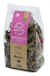 Bunny Nature Botanicals Mini Mix Smalle Weegbree / Rozenbloesem 20 GR