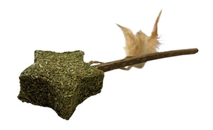 Croci Euphoria Stick Catnip Ster Met Veren 12 CM