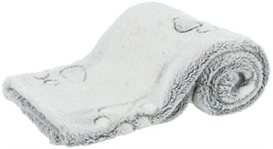Trixie Hondendeken Nando Softfleece Lichtgrijs 75X50 CM