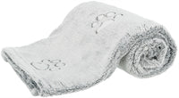 Trixie Hondendeken Nando Softfleece Lichtgrijs 100X70 Cm