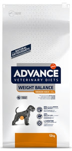 Advance Veterinary Diet Dog Weight Balance Medium / Maxi 12 Kg
