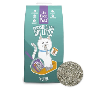 Easypets Classic Clean Klontvormende Kattenbakvulling 20 LTR