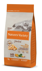 Natures Variety Selected Sterilized Free Range Chicken 7 KG