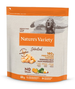 Natures Variety Selected Adult Medium Free Range Chicken 600 GR