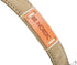 Trixie Halsband Hond Be Nordic Leer Zand Beige 35X1,5 CM