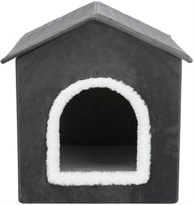 Trixie Hondenmand / Kattenmand Huis Livia Grijs / Wit 38X41X44 CM