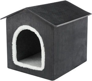 Trixie Hondenmand / Kattenmand Huis Livia Grijs / Wit 50X50X54 Cm