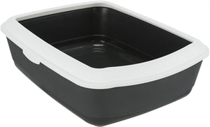 Trixie Kattenbak Classic Antraciet / Wit 47X37X15 Cm