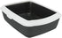 Trixie Kattenbak Classic Antraciet / Wit 47X37X15 Cm