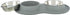 Trixie Voerbak / Waterbak Dubbel Siliconen / Rvs Grijs 2X400 ML