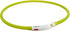 Trixie Lichtgevende Halsband Hond Usb Siliconen Oplaadbaar Groen 70X1 Cm