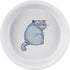 Trixie Voerbak / Waterbak Boze Kat Grijs 13 Cm 250 Ml