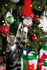ROSEWOOD KATTENHENGEL GESTREEPTE PINGUIN MET VEER