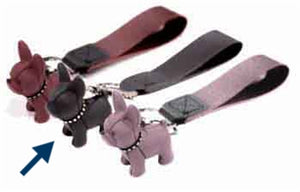Croci Sleutelhanger Bulldog Zwart 4,5 CM